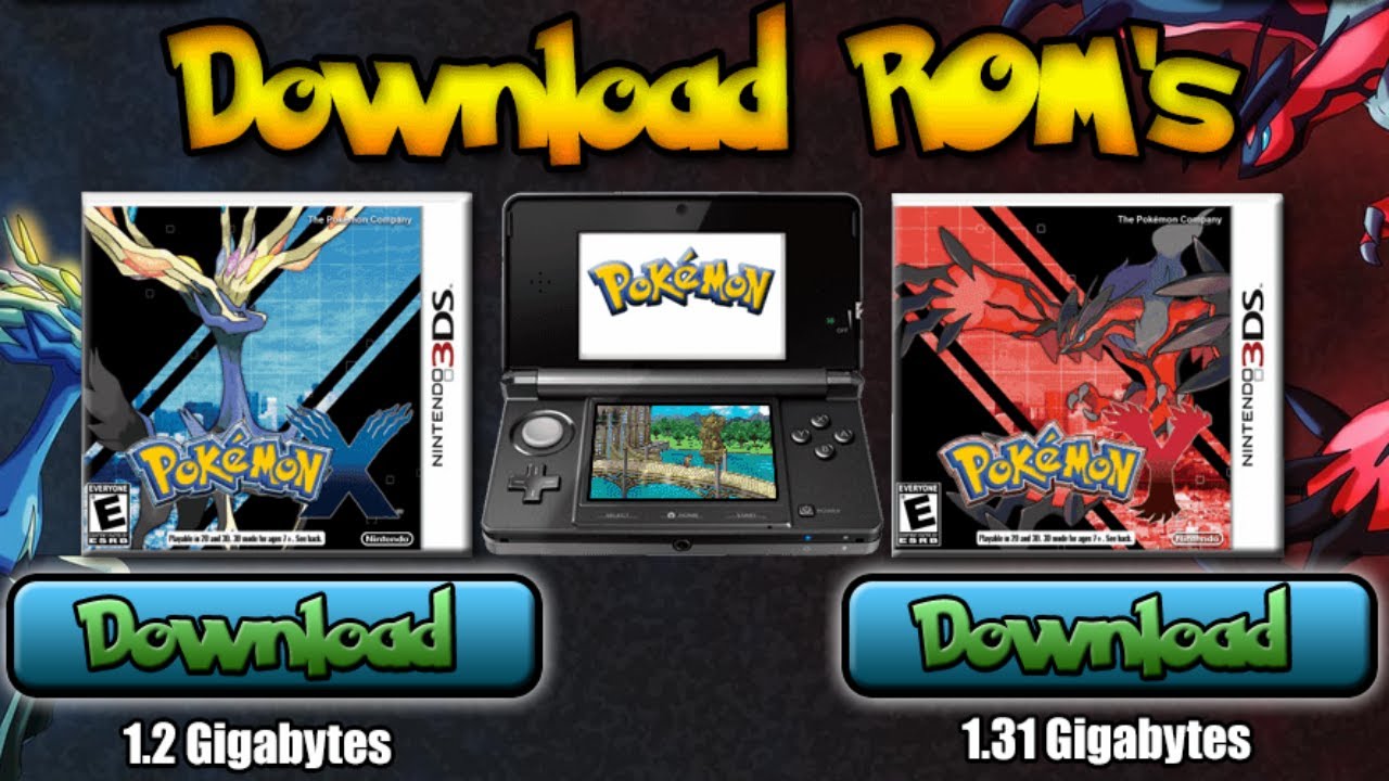 Pokemon x and y download gba